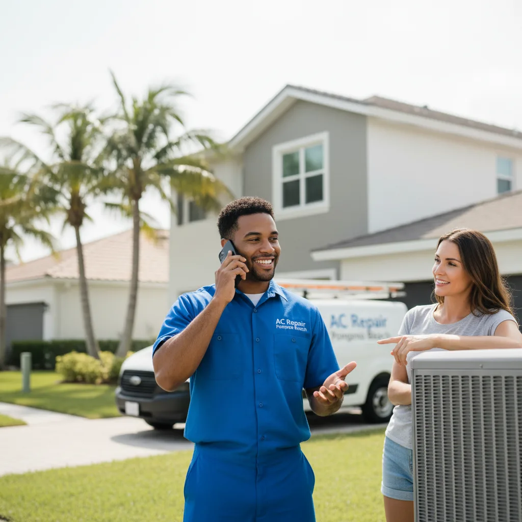 AC Repair Pompano Beach customer support in Manchester